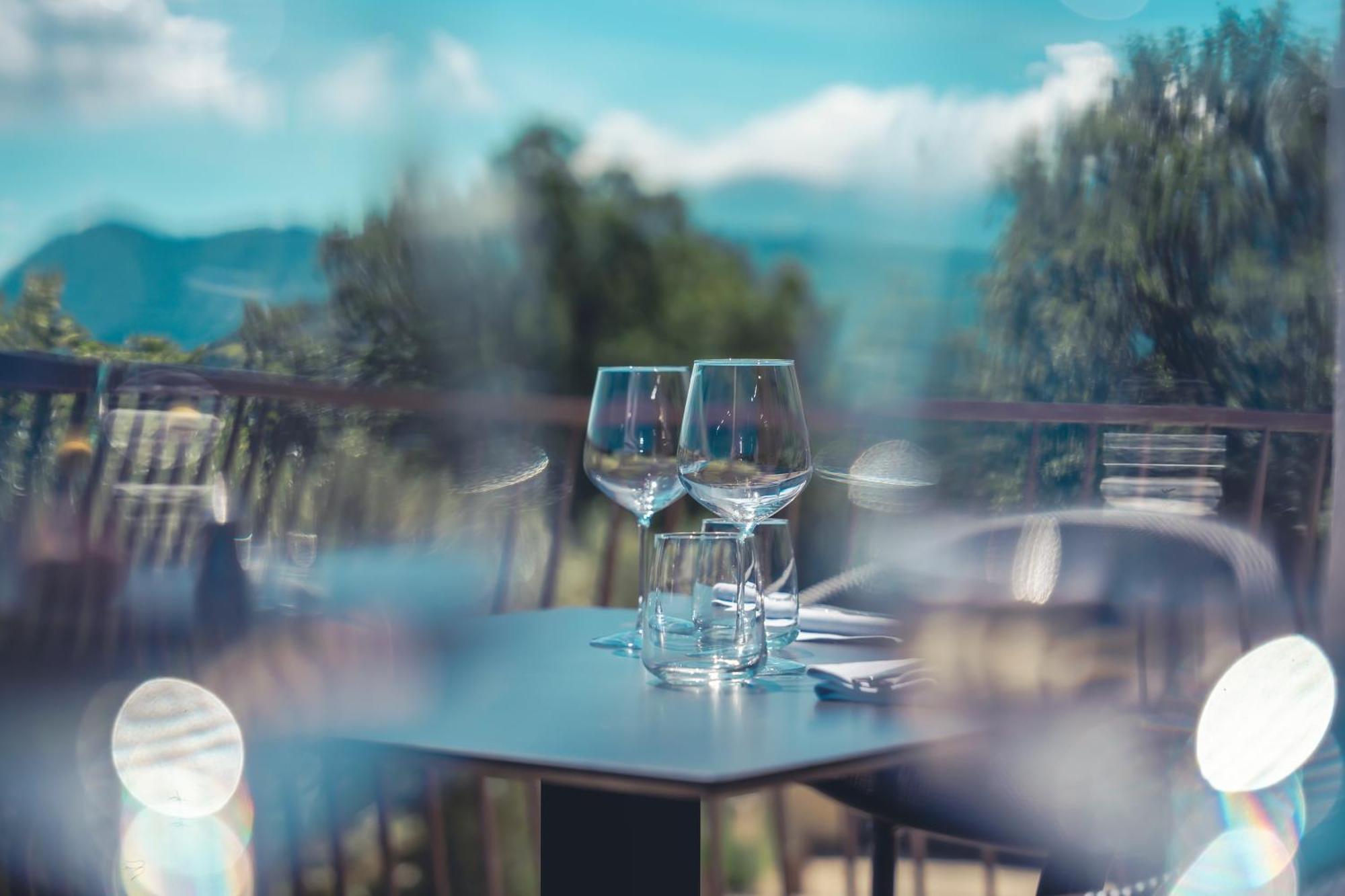 Logis Hotel Restaurant Le Plantevin Propiac Luaran gambar