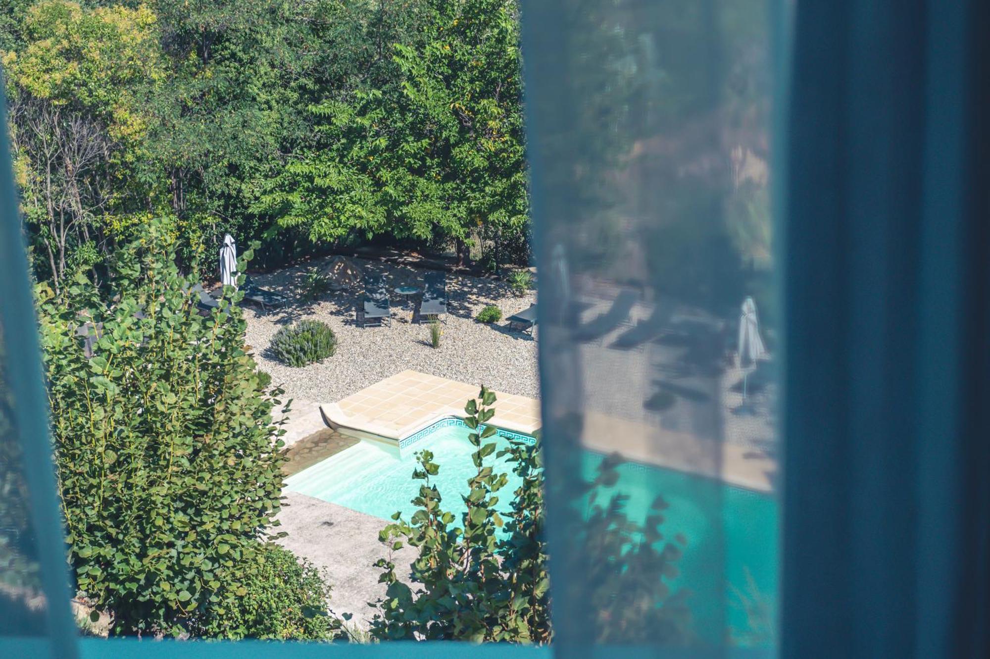 Logis Hotel Restaurant Le Plantevin Propiac Luaran gambar